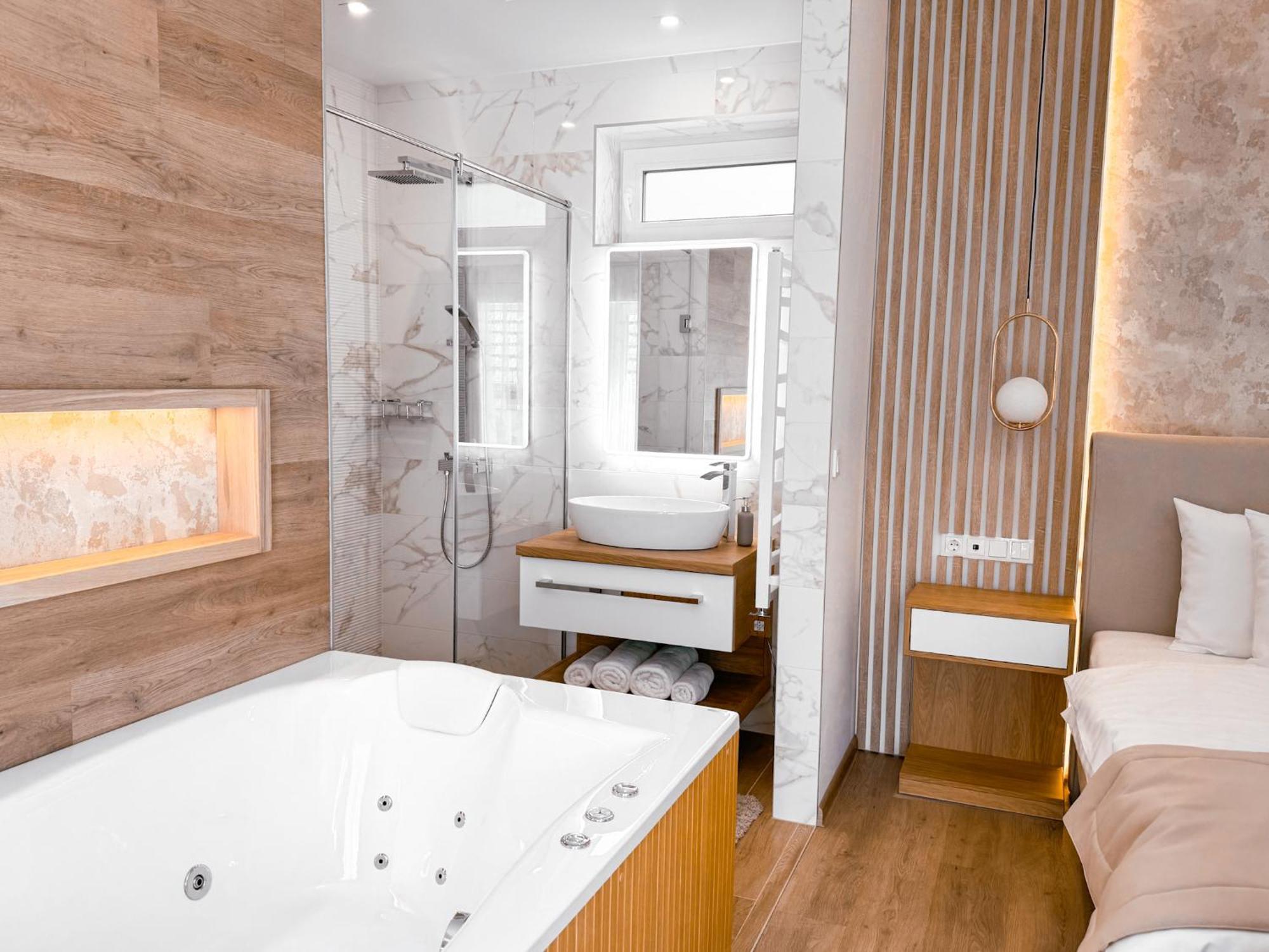 Twin Premium Apartman Tihany Bagian luar foto
